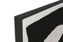 DKD Home Decor Cuadro Lienzo Item Home Beige Negro Abstracto 102.6 x 4.3 x 142.6 cm (2 Unidades)