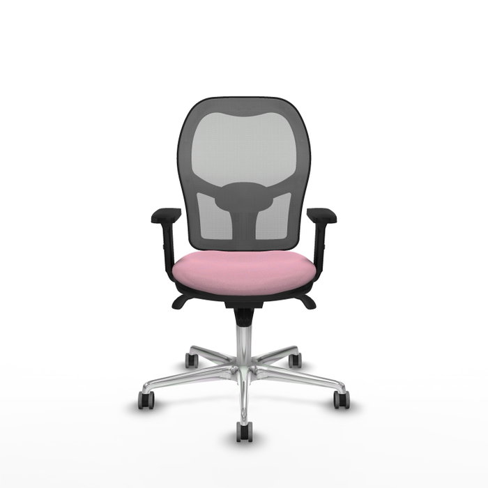 PIQUERAS Y CRESPO Silla de oficina Jorquera Rosa y Gris PIQUERAS Y CRESPO Silla de oficina Jorquera Rosa y Gris