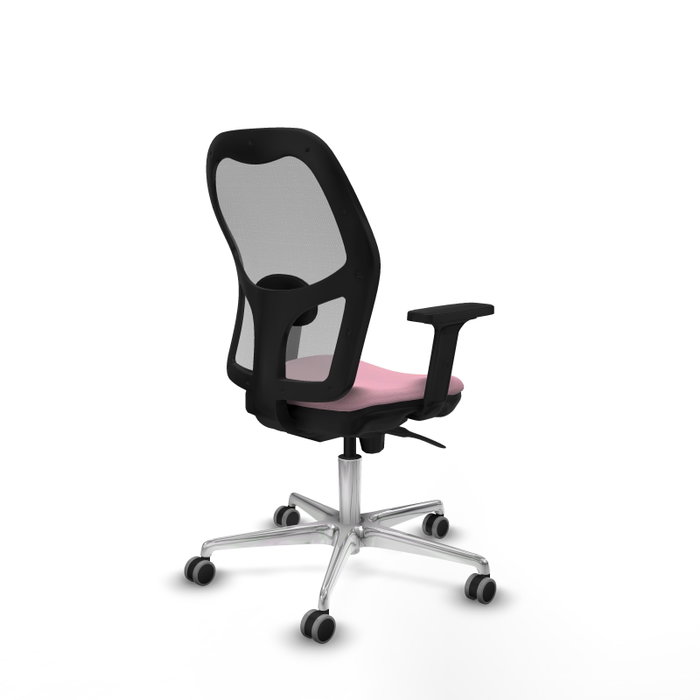 PIQUERAS Y CRESPO Silla de oficina Jorquera Rosa y Gris PIQUERAS Y CRESPO Silla de oficina Jorquera Rosa y Gris