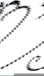 Alessi FGO01 Porta Bolsos A.INOX 18/10 Acero Inoxidable