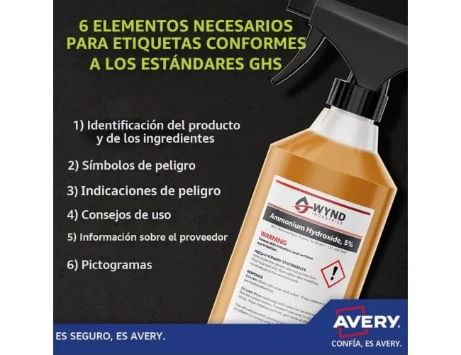 Avery Zweckform Etiquetas de Polietileno Blanco Resistentes 210x148 mm Avery Zweckform Etiquetas de Polietileno Blanco Resistentes 210x148 mm