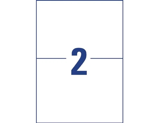 Avery Zweckform Etiquetas de Polietileno Blanco Resistentes 210x148 mm Avery Zweckform Etiquetas de Polietileno Blanco Resistentes 210x148 mm