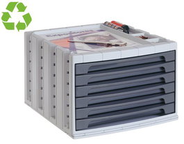 Modulo 6 Cajones Archivo 2000 Grafito