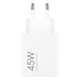 Xiaomi 45W Turbo Charging Power Adapter USB-A Blanco