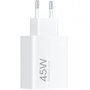 Xiaomi Cargador 45W Turbo Charging Power Adapter USB-A Blanco