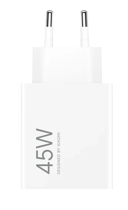 Xiaomi Cargador Turbo 45W con Puerto USB-A Blanco BHR07SLEU Xiaomi Cargador Turbo 45W con Puerto USB-A Blanco BHR07SLEU