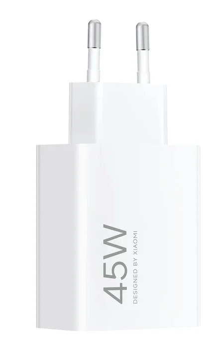 Xiaomi Cargador Turbo 45W con Puerto USB-A Blanco BHR07SLEU Xiaomi Cargador Turbo 45W con Puerto USB-A Blanco BHR07SLEU
