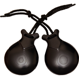 Castañuelas Jale de Tela Negra Del Nº 7