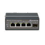 LevelOne IGU-0501 Switch Industrial Gigabit de 5 Puertos, DIN-Rail