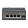 LevelOne IGU-0501 Switch Industrial Gigabit de 5 Puertos, DIN-Rail