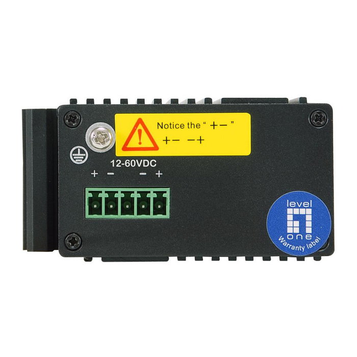 LevelOne IGU-0501 Switch Industrial Gigabit de 5 Puertos, DIN-Rail LevelOne IGU-0501 Switch Industrial Gigabit de 5 Puertos, DIN-Rail