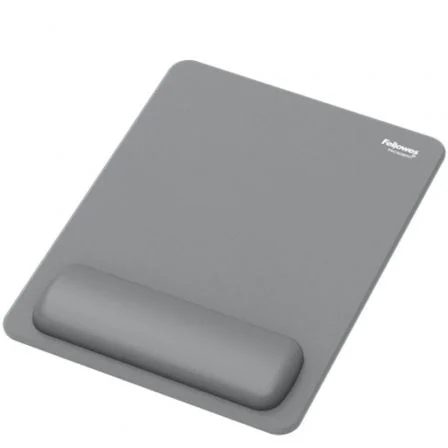 Fellowes 100142561 Alfombrilla Ergonómica Breyta XL con Reposamuñecas, 17.5 x 210 x 280mm, Gris, Silicona, HEX Cushion Fellowes 100142561 Alfombrilla Ergonómica Breyta XL con Reposamuñecas, 17.5 x 210 x 280mm, Gris, Silicona, HEX Cushion
