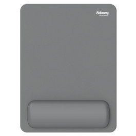Fellowes Breyta XL Alfombrilla de ratón con reposamuñecas Gris