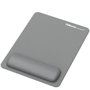 Fellowes Breyta XL Alfombrilla Ergonómica con Reposamuñecas Gris