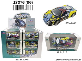 Rama Coche Graffity Pull Back Escala 1:50