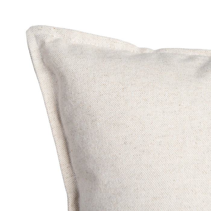 Cojín Crema 85%Algodón-15%Lino 60 X 40 cm (Set de 2)