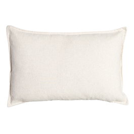 Cojín Crema 85%Algodón-15%Lino 60 X 40 cm (Set de 2)