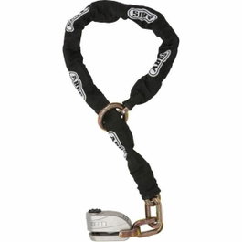 Abus Candado de cadena Black Loop con alarma de 100 dB y cilindro Xplus