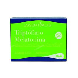 Essentialis Triptófano Melatonina Magnesio Vit. B6 60 Comprimidos. Ayuda a conciliar el sueño. Apto veganos.