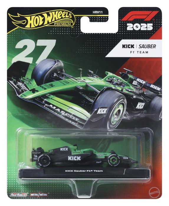 Fórmula 1 Hot Wheels Premium Vehículo Die-Cast 1:64 Team Sauber: Driver 1