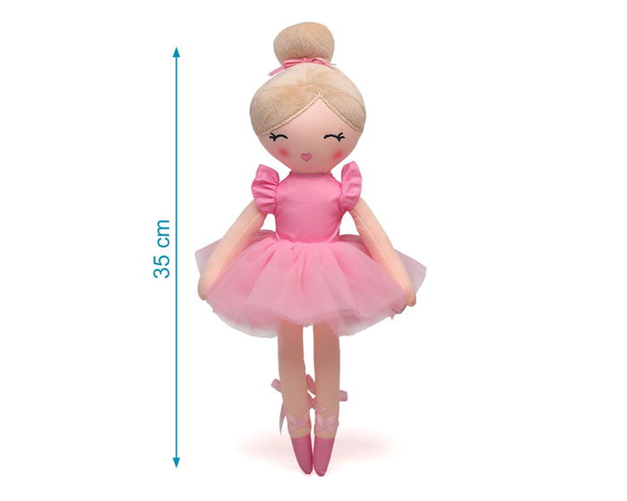 KioKids Muñeca De Trapo Bailarina Multicolor +10 Meses