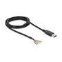 DeLOCK Convertidor USB 2.0 a Serial UART LVTTL 3,3 V 1,8 m