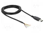 DeLOCK Convertidor USB 2.0 a Serial UART LVTTL 3,3 V con 6 hilos abiertos, 1,8 m