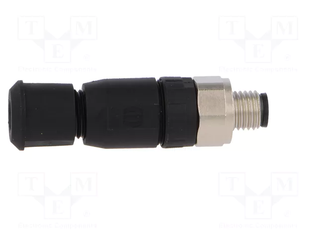 HARTING Conector M8 Macho 4 Pines Recto IP67