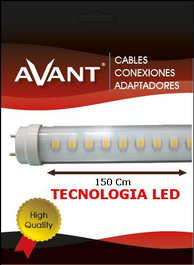 AVANT Tubo LED 22W 150cm 6500K 220V - Sustitución T8 Fluorescente, Luz Fría Blanca