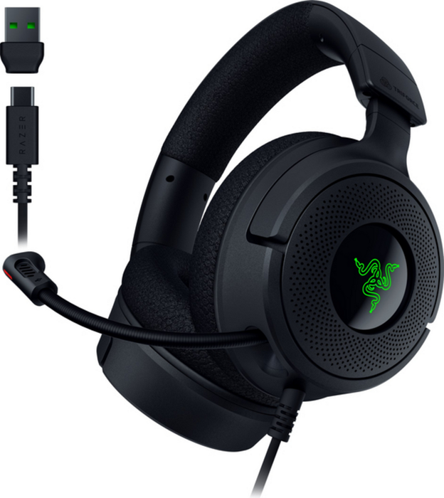 Razer Headset Kraken V4 X Negro RZ04-05180100-R3M1 Razer Headset Kraken V4 X Negro RZ04-05180100-R3M1