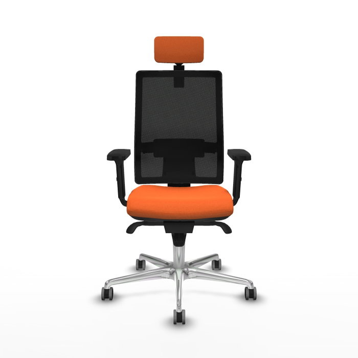 PIQUERAS Y CRESPO Silla de oficina Horna Naranja y Negro PIQUERAS Y CRESPO Silla de oficina Horna Naranja y Negro