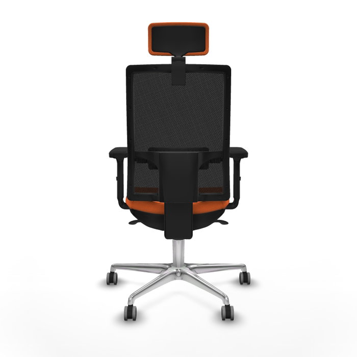 PIQUERAS Y CRESPO Silla de oficina Horna Naranja y Negro PIQUERAS Y CRESPO Silla de oficina Horna Naranja y Negro