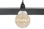 DKD Home Decor Lámpara de Techo Acacia y Hierro Marrón