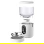 Imou PF1 Comedero Automático Inteligente para Mascotas con Cámara, 4L, Acero Inoxidable, Blanco, WiFi, para Gatos y Perros