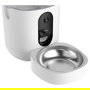 Imou PF1 Comedero Automático Inteligente para Mascotas con Cámara, 4L, Acero Inoxidable, Blanco, WiFi, para Gatos y Perros