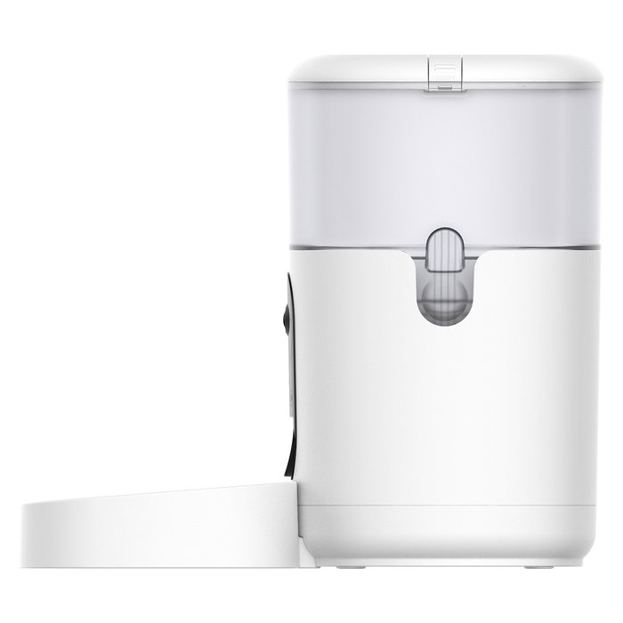 Imou PF1 Comedero Automático Inteligente para Mascotas con Cámara, 4L, Acero Inoxidable, Blanco, WiFi, para Gatos y Perros