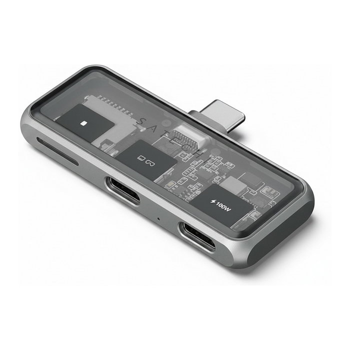 Satechi USB-C PD Mobile XR Hub & MicroSD Card Reader Space Grey ST-HXRSDM Satechi USB-C PD Mobile XR Hub & MicroSD Card Reader Space Grey ST-HXRSDM