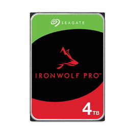 Seagate IronWolf Pro ST4000NT001 Disco Duro Interno NAS 4TB SATA 3.5"