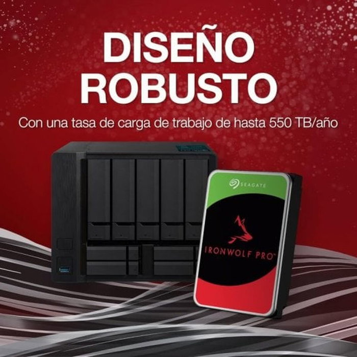 Seagate IronWolf Pro ST4000NT001 4 TB 7200 RPM 256 MB 3.5 pulg.