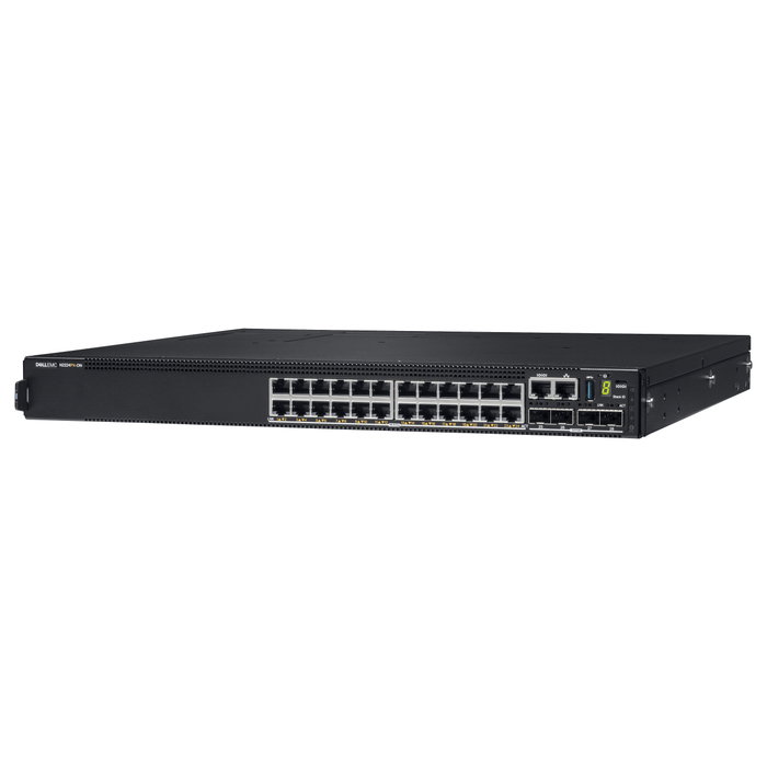 DELL N2224PX-ON Switch Gestionado L3 de 24 Puertos 2.5G Ethernet PoE++ y 4 Puertos SFP28