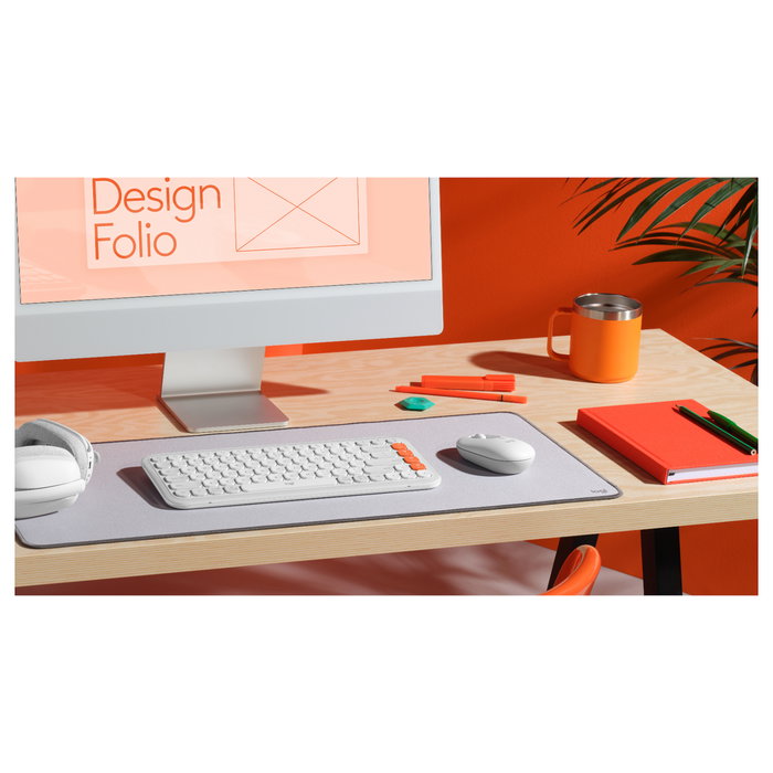 Logitech POP Mouse Blanco