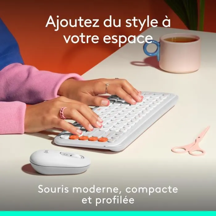 Logitech POP Mouse Blanco