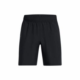 Pantalones Cortos Deportivos para Hombre Under Armour Wordmark Negro