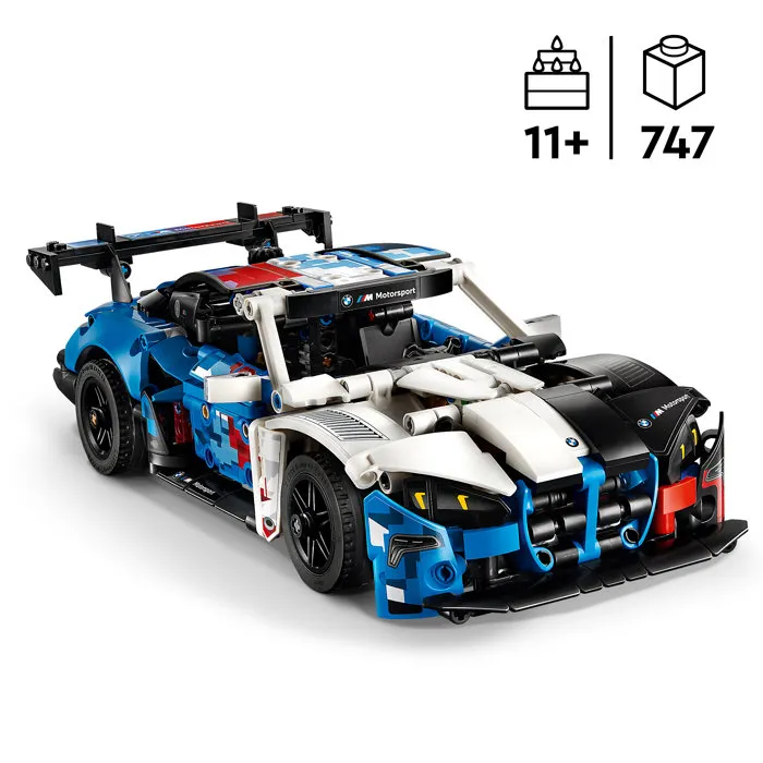 LEGO Technic 42226 BMW M4 GT3 EVO - Set de construcción para mayores de 11 años - Regalo para Aficionados al Automovilismo