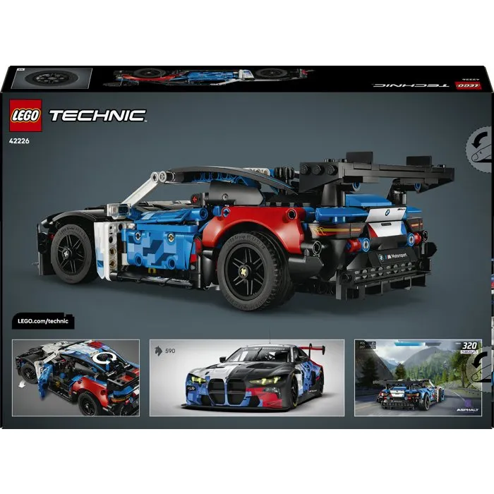 LEGO Technic 42226 BMW M4 GT3 EVO - Set de construcción para mayores de 11 años - Regalo para Aficionados al Automovilismo