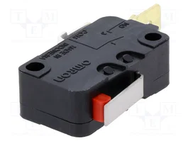 Aratas Microconmutador SNAP ACTION D3V con palanca, SPST-NO, 16A/250VAC