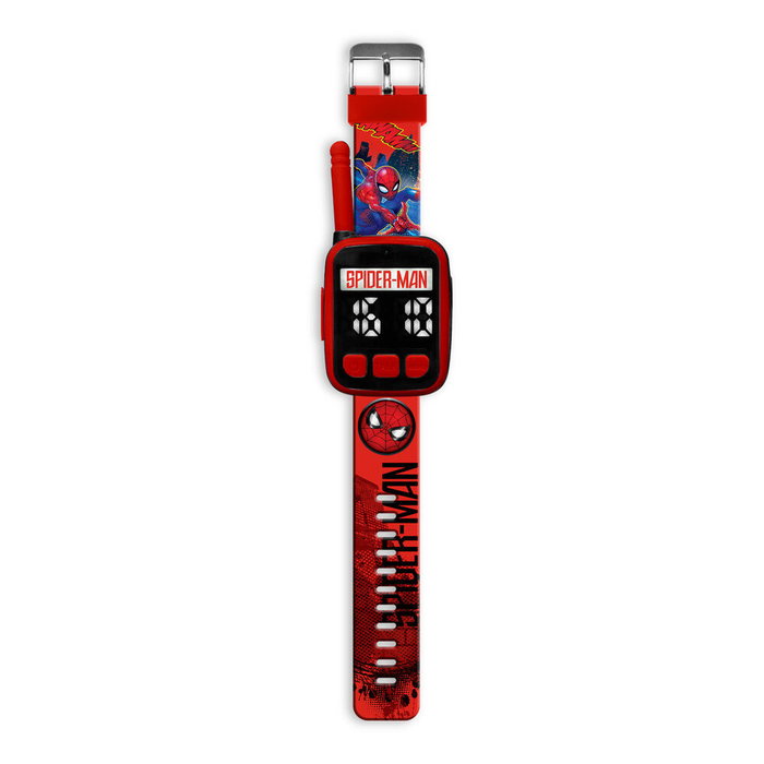 KIDS LICENSING Walkie Talkie y Reloj 2 en 1 Slim Spider-Man Marvel