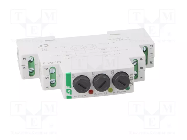 F&F Indicador de tensión 3x230VAC LK-BZ F&F Indicador de tensión 3x230VAC LK-BZ
