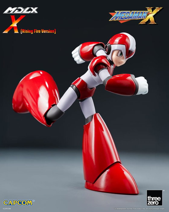 ThreeZero Mega Man X Figura MDLX Rockman X (Rising Fire Version) 12 cm