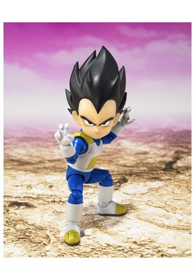 Tamashii Nations Dragon Ball Daima Figura S.H. Figuarts Vegeta (Mini) 7cm Coleccionable Anime
